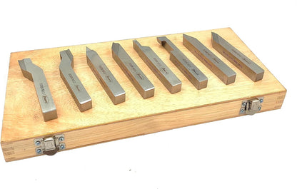 QUALITY HSS LATHE FORM TOOL SET-HARD & GROUND-TURNING, THREADING, PARTING, ENGINEERING HOBBYISTS MACHINE TOOLS M2 GRADE (SQ. SHANK 16 X 16 X 125 MM)