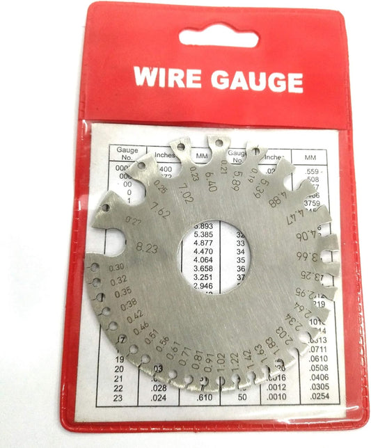 QUALITY 4 PIECES EDGE FINDER SET INCLUDES EF-130,132,133,134 & WIRE GAUGE SET ROUND & RECTANGULAR