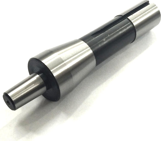 Assorts R8 Shank Drill Chuck Arbor with JT2 Key-Type Drill Chuck – 1-10 mm Capacity, Hardened Tool Steel, 7/16" UNF Drawbar for Mill, Lathe, Drill Press