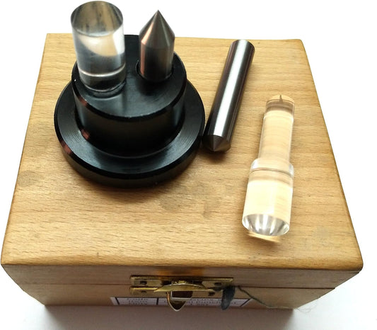 Quality Precision Optical Center Punch Set-Wooden Box Packaging