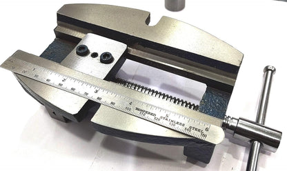 Drill Press Vice 80 mm High Precision-Steel Jaws
