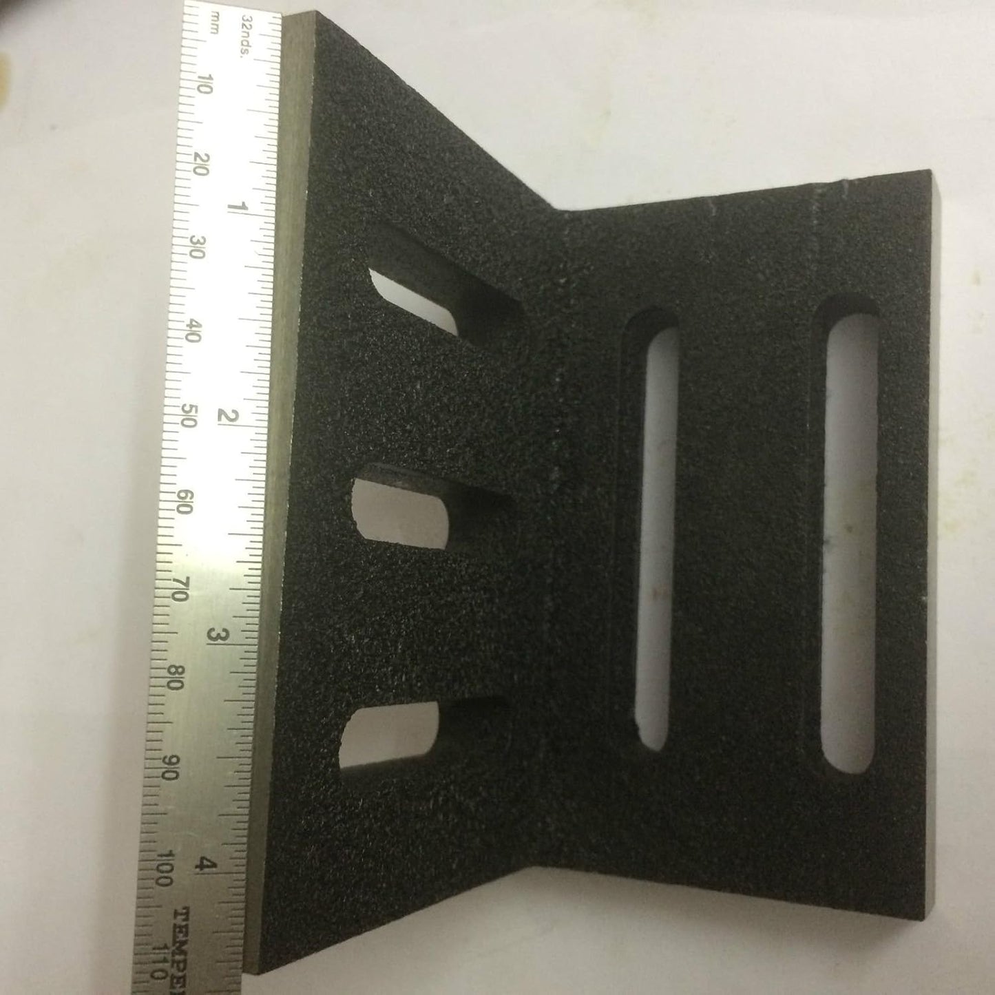Caste Iron Slotted Angle Plate 110 x 89 x 75 mm -Stress Relieved