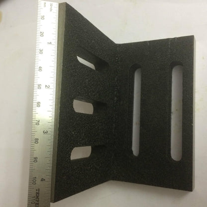 Caste Iron Slotted Angle Plate 110 x 89 x 75 mm -Stress Relieved