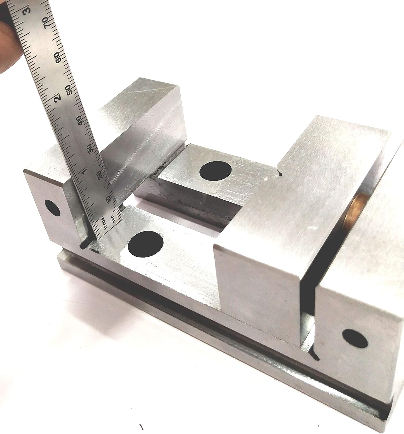 Jaw Width 60 Mm Grinding Steel Toolmaker Vise Vice -hardened & Ground Finish-fits Vertical Slide