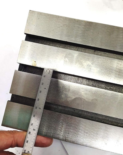 QUALITY PRECISION GRADED CASTE IRON VEE ANGLE PLATES-STRESS RELIEVED - WORK-HOLDING CLAMPING MILLING ENGINEERING MACHINE TOOLS-HEAVY DUTY (5" x 5" x 7" (125 x 125 x 175 mm): T-Slotted)