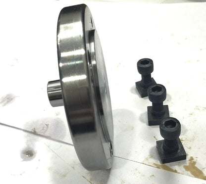 100 mm Self Centering Chuck +Reversible Jaws+ Back Plate (MT2 Spigot)-Fits Rotary Table