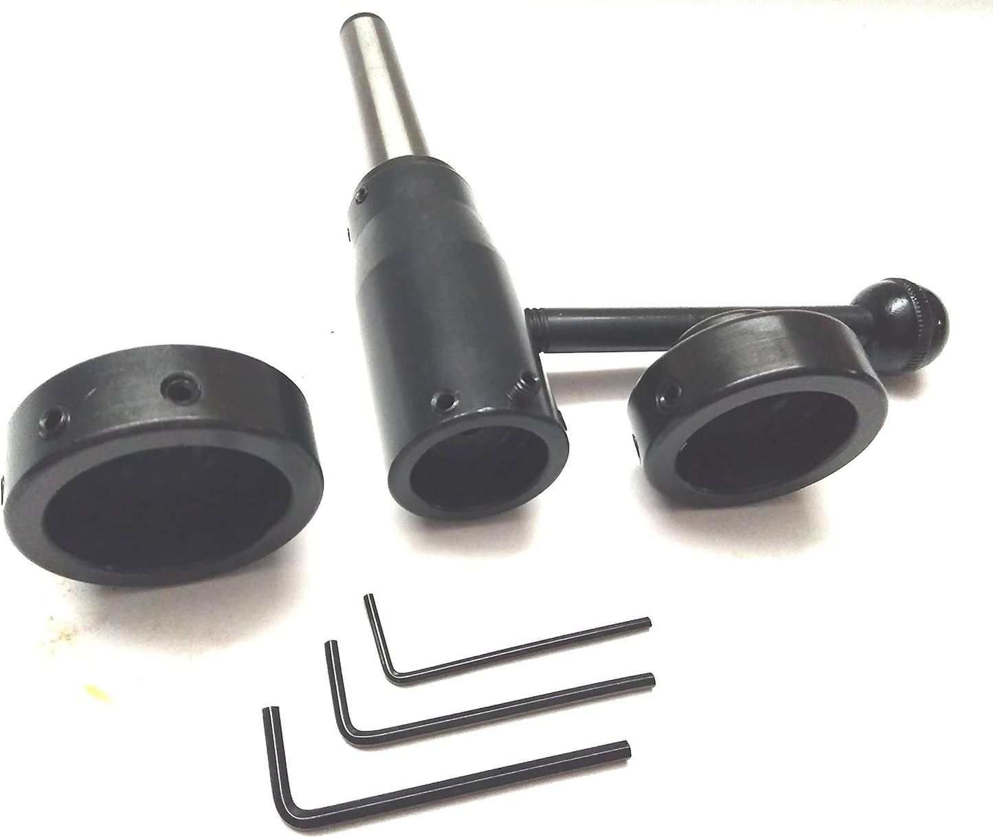 Lathe Tailstock Die Holder Attachment in 2MT Shank - Multiple Die Sizes 13/16", 1", 1-5/16", 1-1/2"