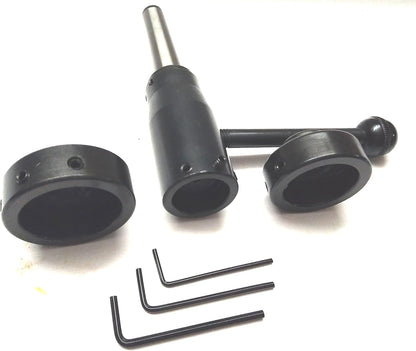 Lathe Tailstock Die Holder Attachment in 2MT Shank - Multiple Die Sizes 13/16", 1", 1-5/16", 1-1/2"