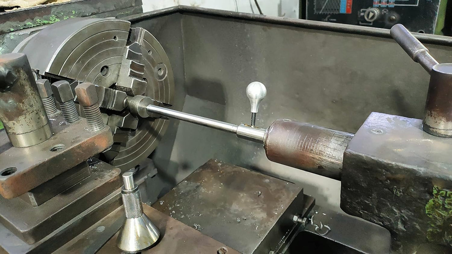 Lathe Machine Centralizer Tool Kit Includes 2MT Shank Centraliser & Engineer Bell Punch For Locating Work-piece Center on Independent Lathe Chuck