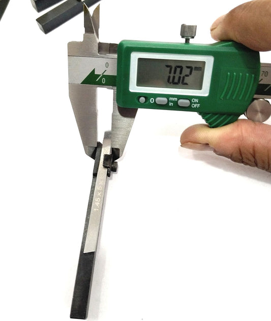 Mini Lathe Cut off 6 mm Square Parting Tool with M2 HSS Blade For Mini Lathes-Tool Center Height 7 mm