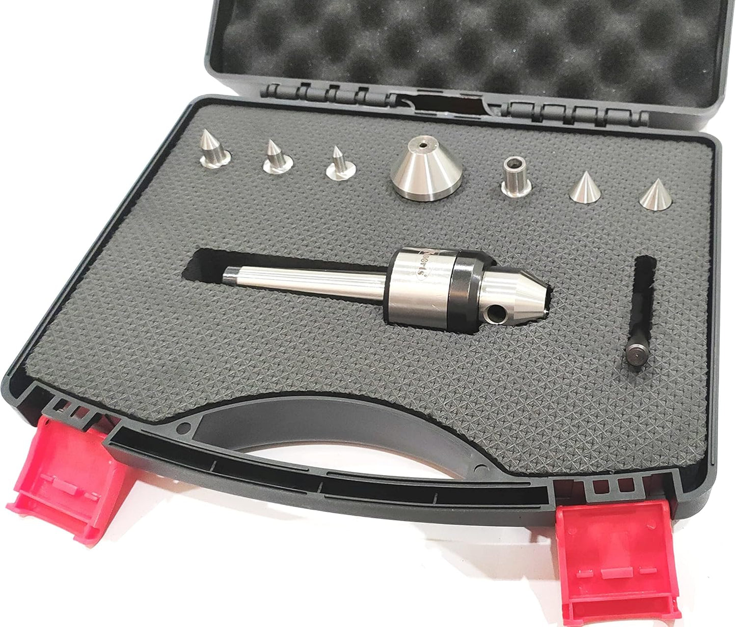 precision run out under 10 micron multi point bullet live revolving center for conventional lathe machine (2MT)