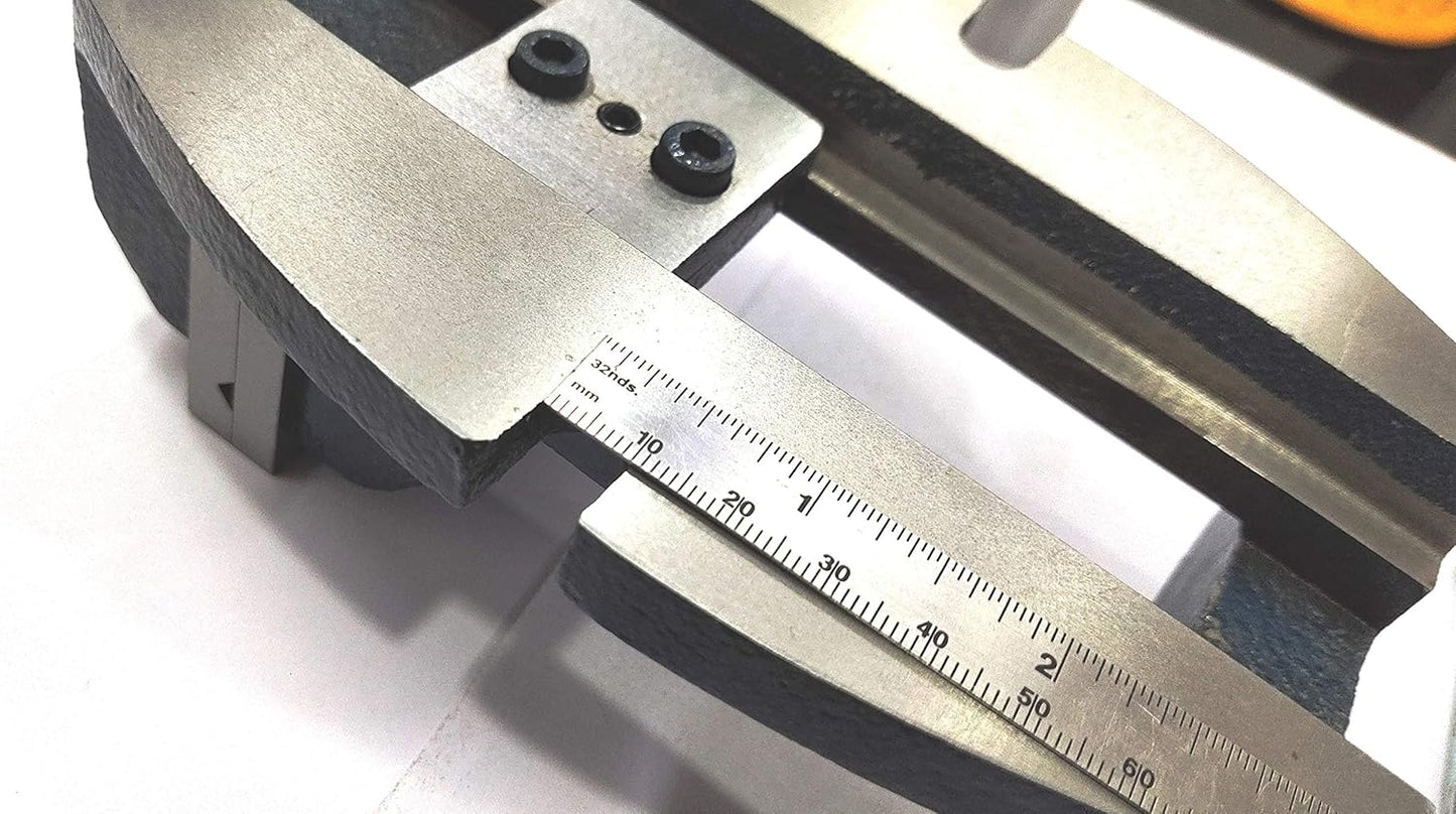 Drill Press Vice 80 mm High Precision-Steel Jaws