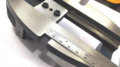 Drill Press Vice 80 mm High Precision-Steel Jaws