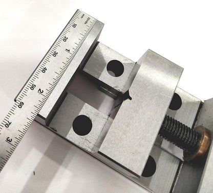 Jaw Width 60 Mm Grinding Steel Toolmaker Vise Vice -hardened & Ground Finish-fits Vertical Slide