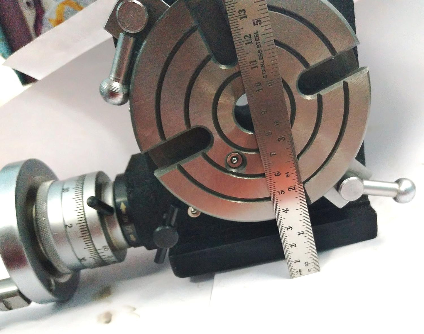 HV4 (110 MM DIAMETER) HORIZONTAL VERTICAL ROTARY TABLE FOR MILLING MACHINE
